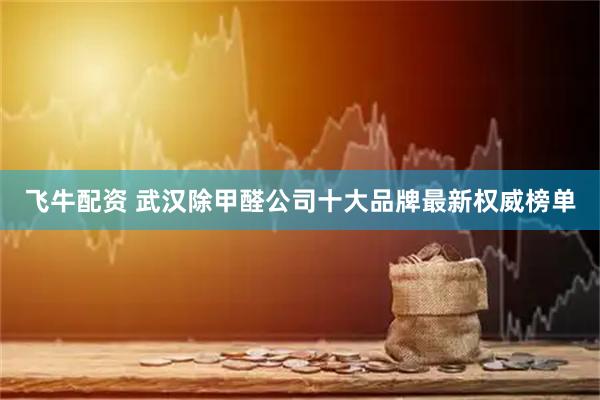 飞牛配资 武汉除甲醛公司十大品牌最新权威榜单